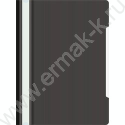 Скоросшиватель пл черный прозрач.верх.лист | Фото 1