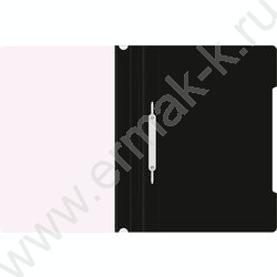 Скоросшиватель пл черный прозрач.верх.лист | Фото 3