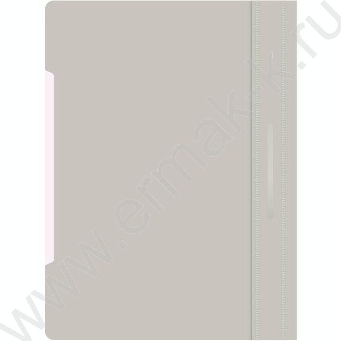 Скоросшиватель пл серый прозрач.верх.лист | Фото 2