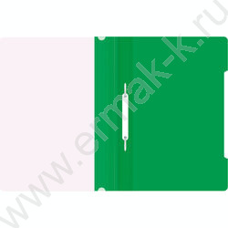 Скоросшиватель пл зеленый прозрач.верх.лист | Фото 3