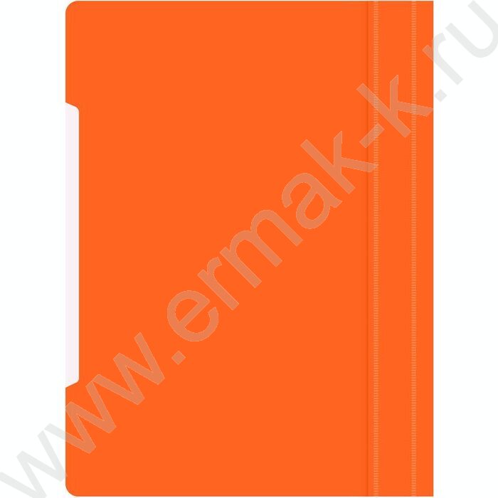 Скоросшиватель пл оранжевый прозрач.верх.лист | Фото 2