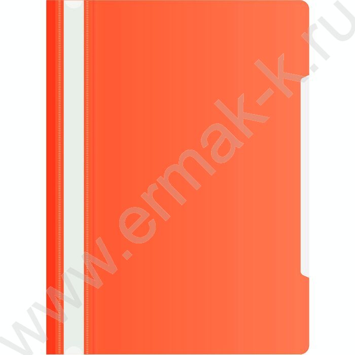 Скоросшиватель пл красный прозрач.верх.лист | Фото 1