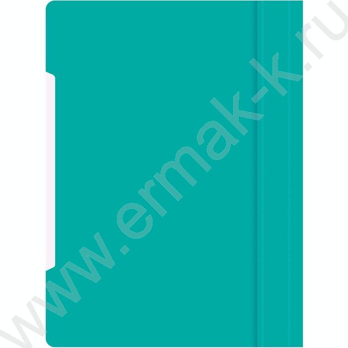 Скоросшиватель пл бирюзовый прозрач.верх.лист | Фото 2
