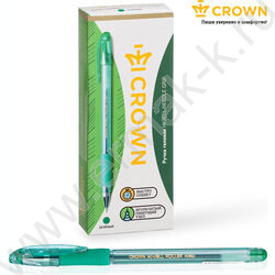 Ручка гелевая зеленая 0,7мм /игла/резин.держатель/ "Hi-Jell Needle Grip" | Фото 6