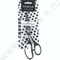 Ножницы 21см метал Finecut /тефлоновое покрытие/эргономичные ручки/ европодвес | Фото 3