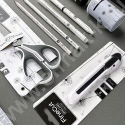 Ножницы 17см метал Finecut /тефлоновое покрытие/эргономичные ручки/ европодвес | Фото 6