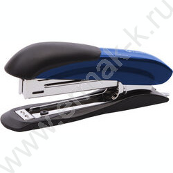 Степлер №10  12л метал Ulrich синий /встроен антистеплер/ | Фото 1