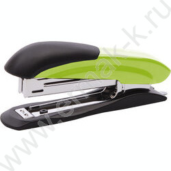 Степлер №10  12л метал Ulrich светло-зеленый /встроен антистеплер/ | Фото 1