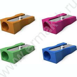 Точилка 1отв. метал Ferro Color /ассорти | Фото 1