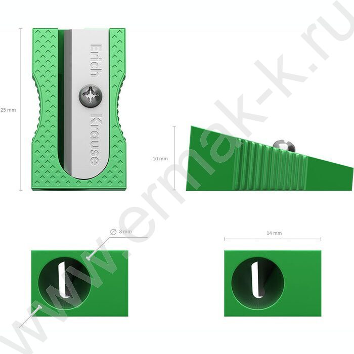 Точилка 1отв. метал Ferro Color /ассорти | Фото 5