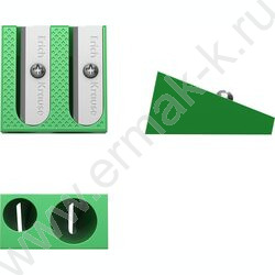 Точилка 2отв. метал Ferro Color Plus /ассорти | Фото 3