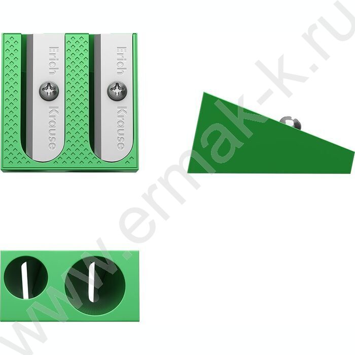 Точилка 2отв. метал Ferro Color Plus /ассорти | Фото 3