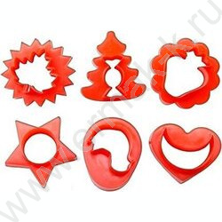 Набор формочки д/лепки и моделирования №2 пластик | Фото 1