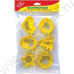 Набор формочки д/лепки и моделирования №2 пластик | Фото 2