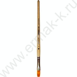 Кисть  синтетика № 8 плоская | Фото 1