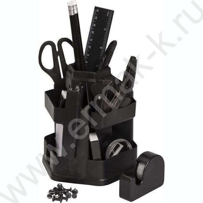 Офисный набор 17 предм. Офисный /вращающийся/ черный | Фото 1