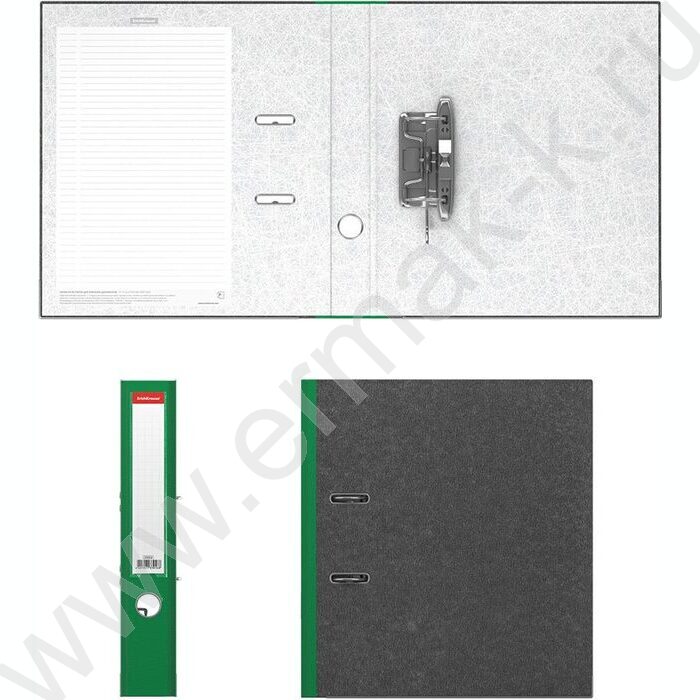 Файл 50мм мраморный разборный с карманом зеленый | Фото 2
