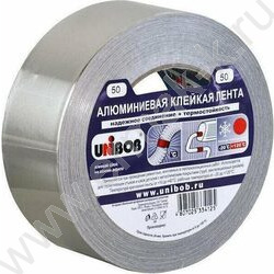 Скотч алюминиевый 50*50 Unibob ШК | Фото 1