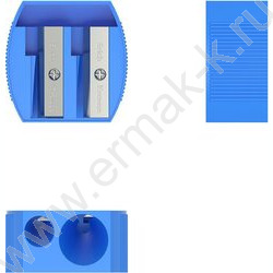 Точилка 2отв. пластик MULTI ассорти | Фото 3