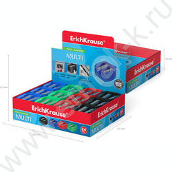 Точилка 2отв. пластик MULTI ассорти | Фото 6