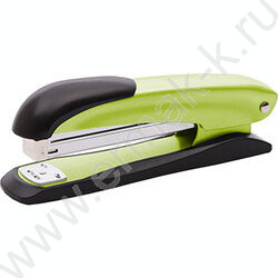 Степлер №24-26/6  30л метал Ulrich светло-зеленый /встроен антистеплер,индикатор скоб/ | Фото 1