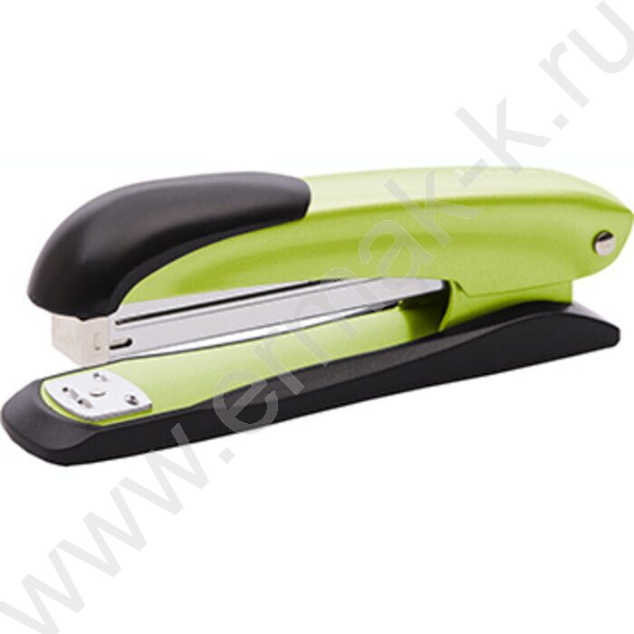 Степлер №24-26/6  30л метал Ulrich светло-зеленый /встроен антистеплер,индикатор скоб/ | Фото 1