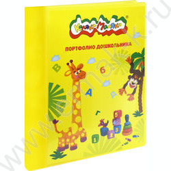 Портфолио дошкольника "Каляка-Маляка"  /пластик 2 кольца, 20файлов/ | Фото 2