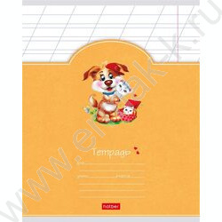 Тетрадь  12л линейка косая "Лохматики" 5видов | Фото 2