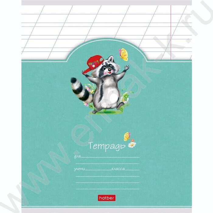 Тетрадь  12л линейка косая "Лохматики" 5видов | Фото 3