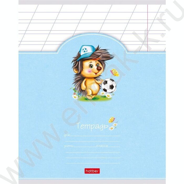 Тетрадь  12л линейка косая "Лохматики" 5видов | Фото 4