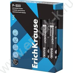 Маркер перм. /черный/ 4,6мм косой P-500 | Фото 5