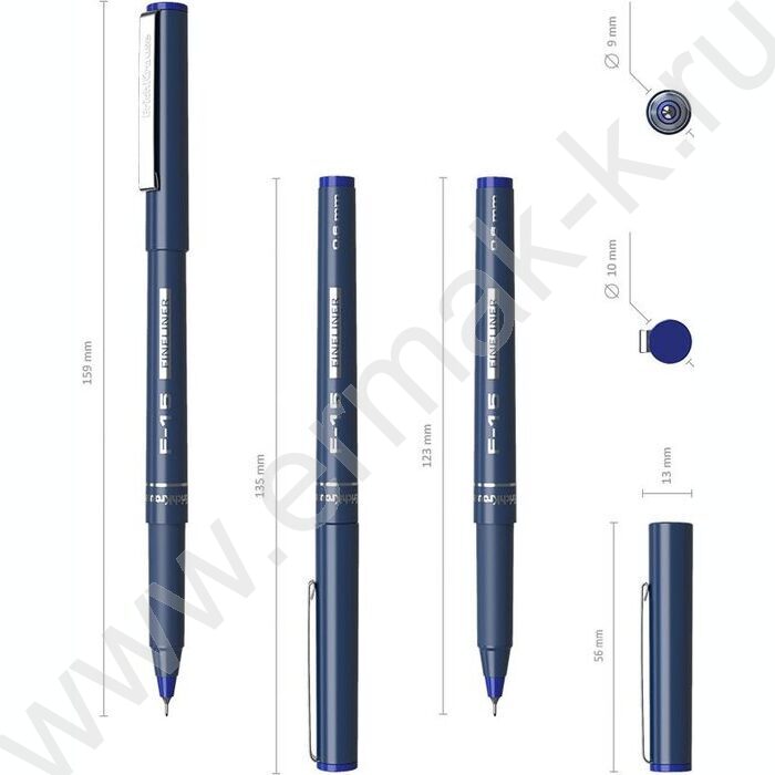 Ручка кап. F-15 синяя 0,6мм | Фото 4