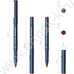 Ручка кап. F-15 красная 0,6мм | Фото 4