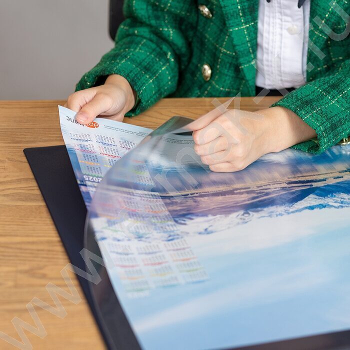 Накладка на стол 49*65см с верхним прозр. листом | Фото 3