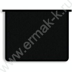 Папка д/тетрадей А4 пластик молния сверху черная | Фото 1