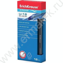 Ручка шар Ultra Glide Technology U-18 черная | Фото 2