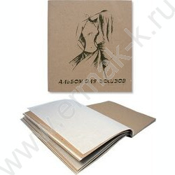 Альбом д/эскизов 40л 210*210 "Мода" /с калькой/ | Фото 1
