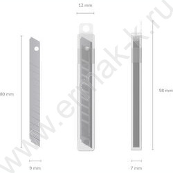 Лезвия для ножа  9мм/10шт | Фото 3