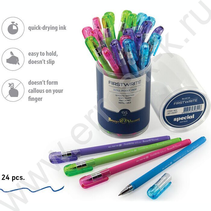 Ручка шар FirstWrite. Special синяя 0,5мм | Фото 4
