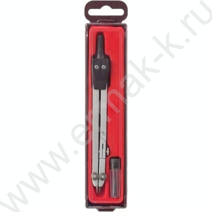 Циркуль с грифелем метал. пл.футляр | Фото 1