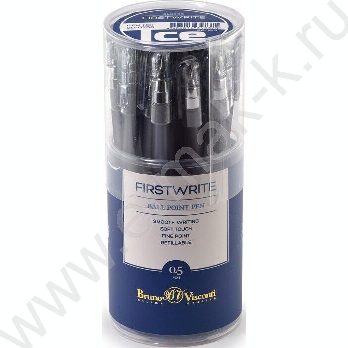 Ручка шар FirstWrite. Ice синяя 0,5мм | Фото 5