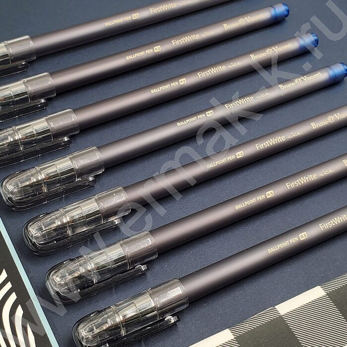 Ручка шар FirstWrite. Ice синяя 0,5мм | Фото 8