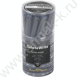 Ручка гелевая со стираемыми чернилами синяя 0,5мм DeleteWrite Art. Boys/серый корпус 4вида | Фото 5