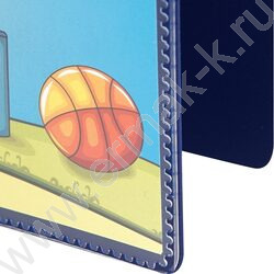 Портфолио школьника /2кольца,20файлов/ синий | Фото 4