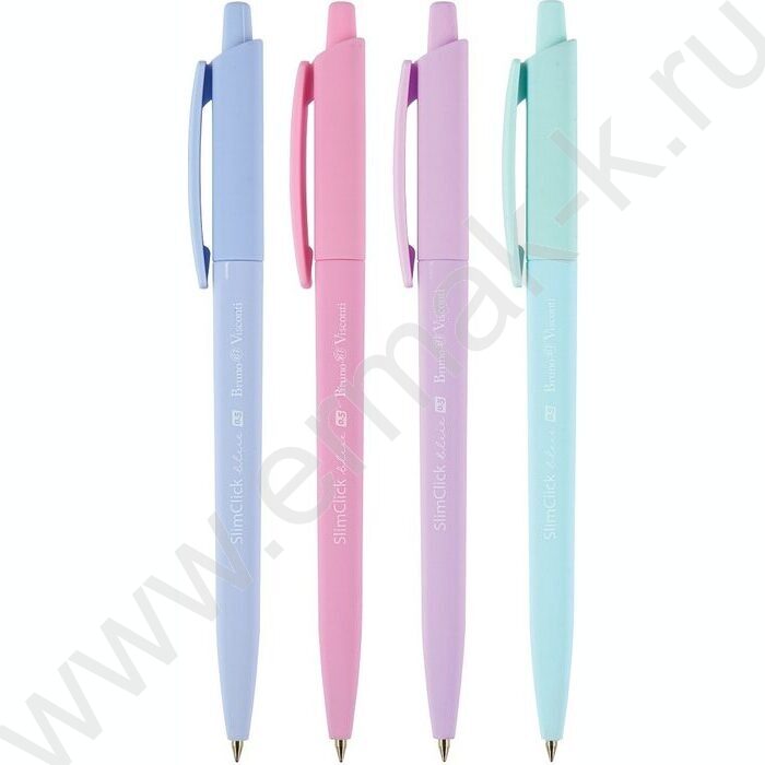 Ручка шар авт SlimClick.Zefir синяя 0,5мм | Фото 1