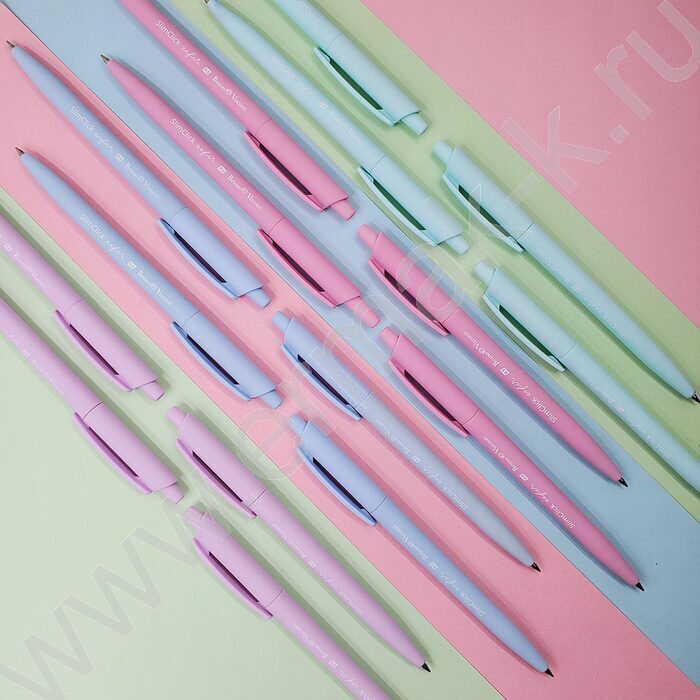 Ручка шар авт SlimClick.Zefir синяя 0,5мм | Фото 6