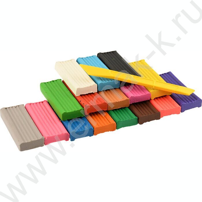 Пластилин  16цв 240г Каляка-Маляка+стек д/творчества | Фото 6