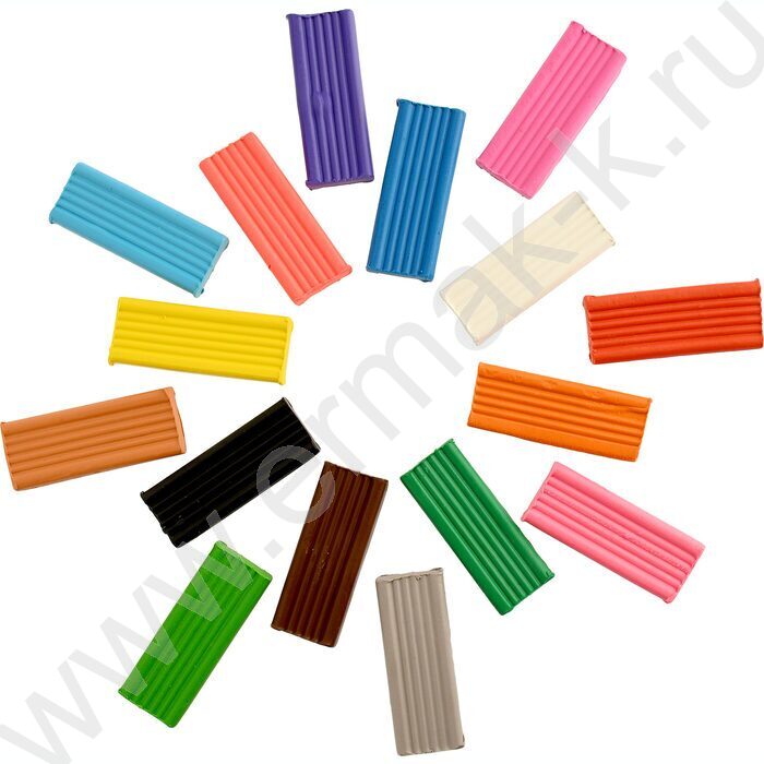 Пластилин  16цв 240г Каляка-Маляка+стек д/творчества | Фото 8