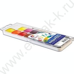 Акварель медовая 16цв  Классика с кисточкой п/у | Фото 2