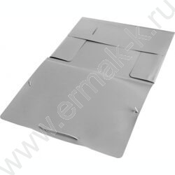 Папка на резинках серая 30мм 0,5мм | Фото 2